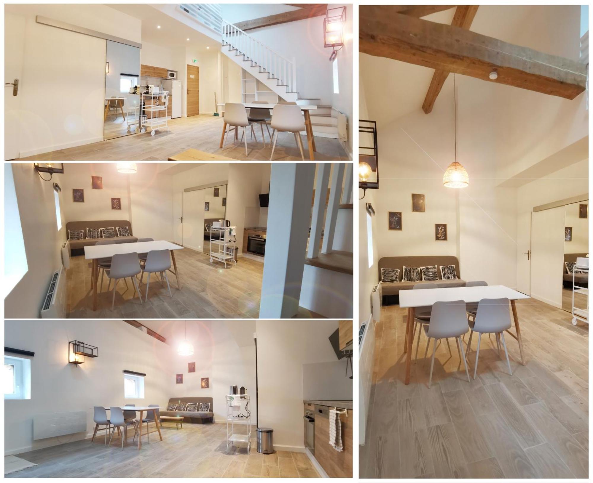 Apartamento Aux Domaines D'Automne Peronnas Habitación foto