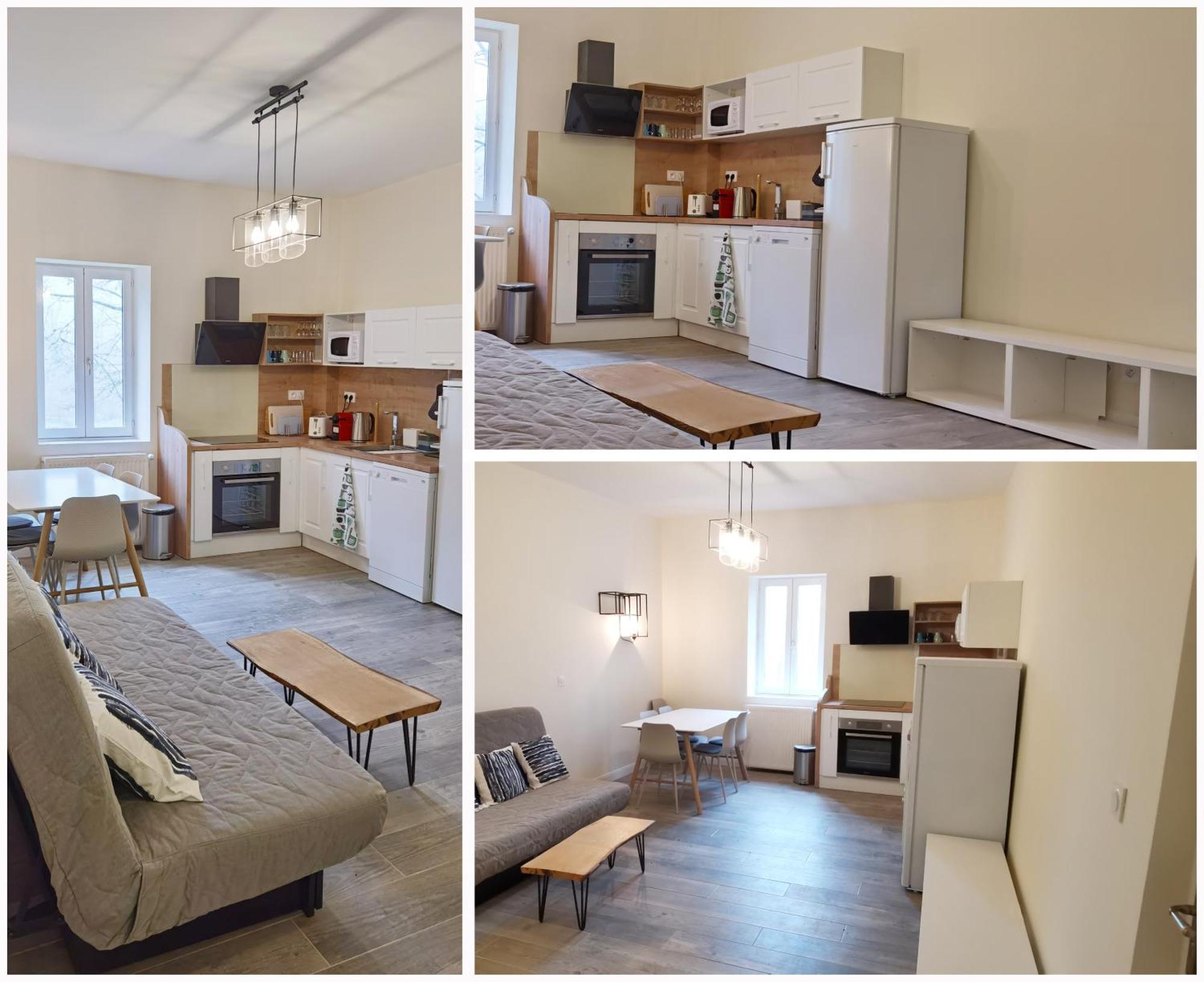 Apartamento Aux Domaines D'Automne Peronnas Habitación foto