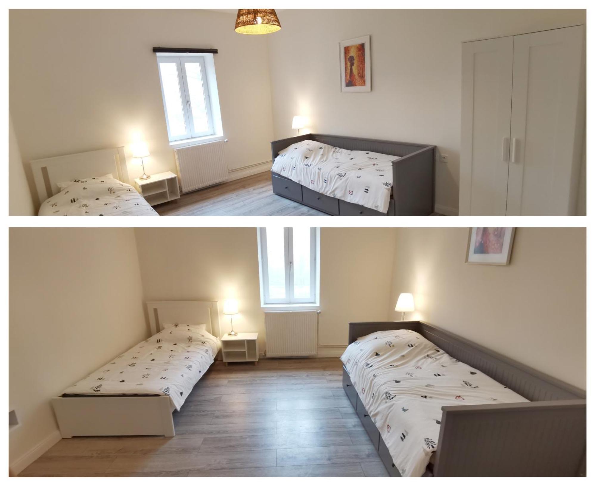 Apartamento Aux Domaines D'Automne Peronnas Habitación foto